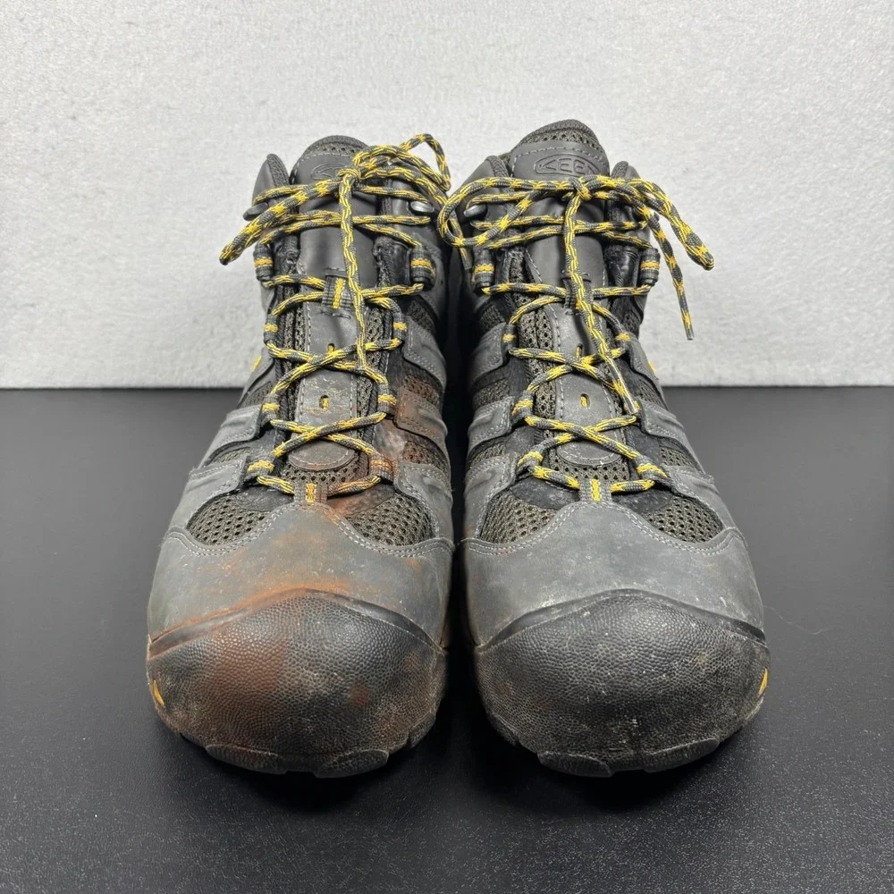KEEN Lansing‎ Mid Waterproof Steel Toe Hiking Work Boots Men's Size 15D Outdoor